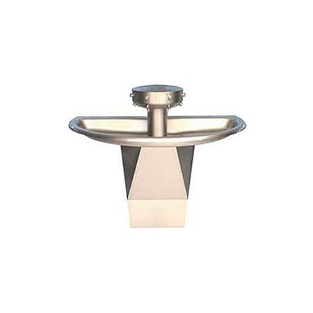 Bradley Bradley Corp Wash Fountain, Semi-Circular, Off-line Vent, Series SN202, 4 Person S93-649
